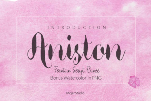 Aniston: A Girly Script Font for Women-Focused Digital Projects