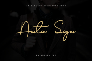 Austin Signs: A Script Handwritten Font for Stylish Branding