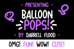 Balloon Pops: A Fun Script Font for Creative Projects