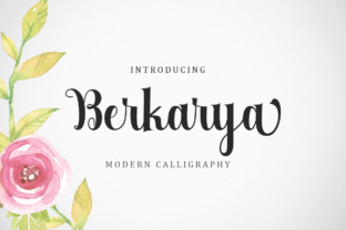 Berkarya: A Script Handwritten Font for Modern Web Design