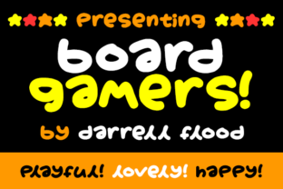 Boardgamers: A Font That Brings Cuteness and Consistency to Your Brand