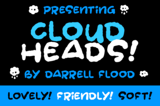 Cloudheads: A Script Handwritten Font That Breathes Life into Your Creations