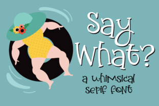 Discover the Magic of Say What: A Script Handwritten Font for Editorial Design