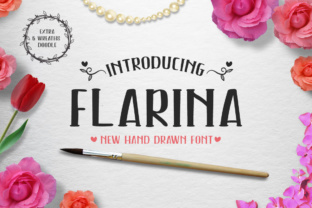 Flarina: A Script Handwritten Font for Bold Branding and Creative Crafting
