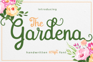 Gardena Script Font for Creative Campaigns