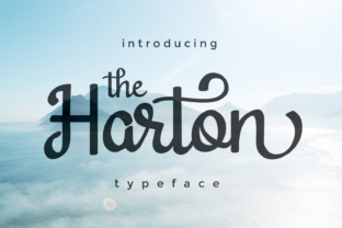 Harton: A Versatile Script Font for Impactful Digital Design