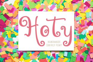 Hoty: A Script Font That Balances Charm and Modernity