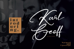 Karl Geoff: The Script Font That Elevates Your Campaigns