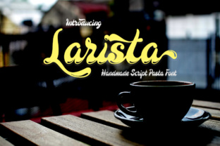 Larista: A Script Font for Timeless Editorial Design