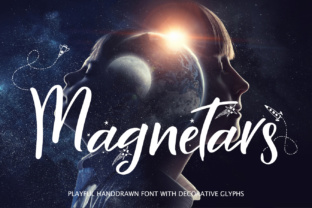 Magnetars: A Script Handwritten Font for Bold Web Design