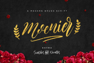 Moenier: A Script Font for Editorial Elegance and Warmth