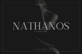 Nathanos: A Serif Font for Modern Branding and Minimal Design