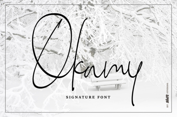 Okamy: A Script Handwritten Font That Elevates Your Brand