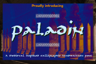 Paladin: A Medieval-Inspired Script Font for Creative Designers