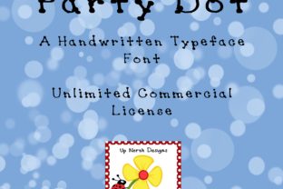 Party Dot: A Script Handwritten Font for Editorial Design and Content Branding