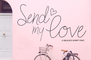 Send My Love: The Delicate Script Font for Memorable Branding and Social Media Design