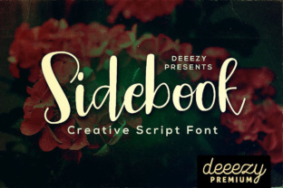 Sidebook Script: A Versatile Script Font for Modern Web Design