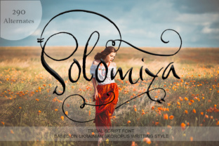 Solomiya: A Script Font for Creative Campaigns