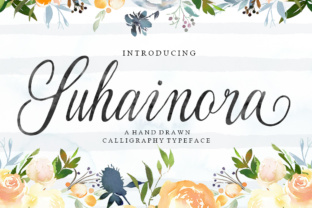 Suhainora: A Script Handwritten Font for Warm and Engaging Campaigns