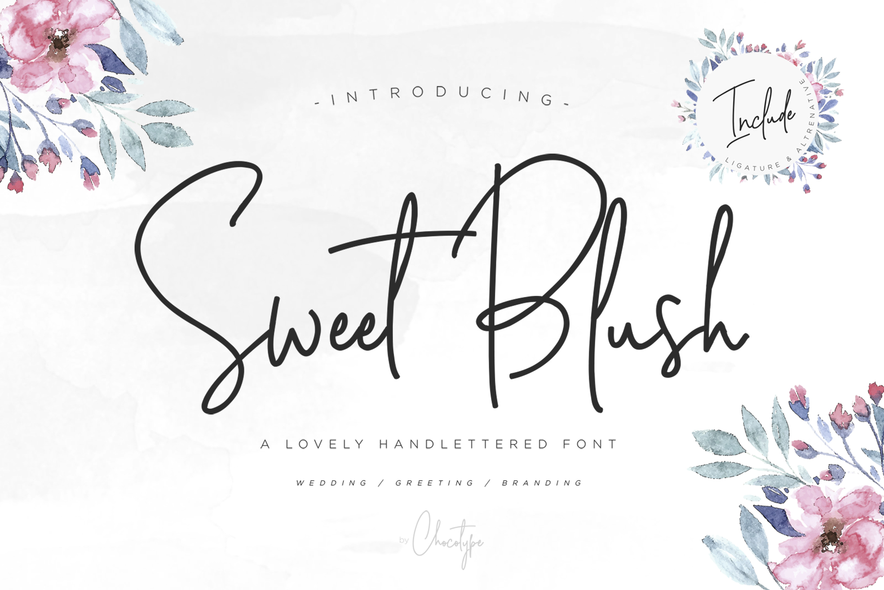 Sweet Blush: A Font for Elegant Editorial Design