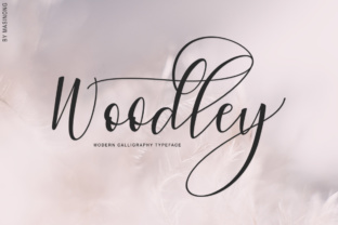 Woodley: A Bold Script Handwritten Font for Creative Projects